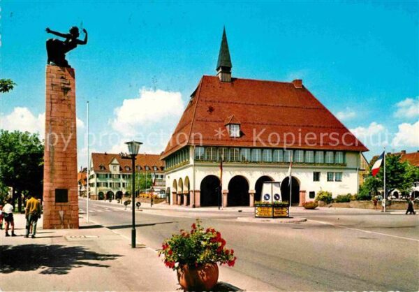 Freudenstadt Stadthaus Marktplatz Wiederaufbau Denkm