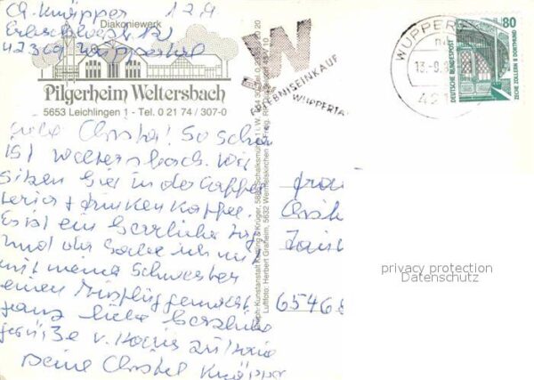 Leichlingen Rheinland Fliegeraufnahme Pilgerheim Weltersbach – Bild 2