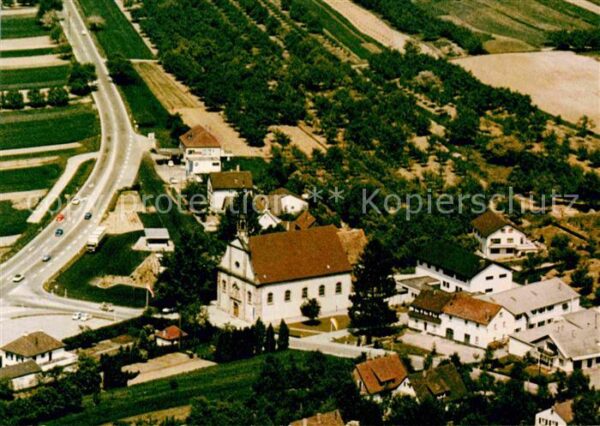 Ottersweier Fliegeraufnahme Kapuziner Kloster