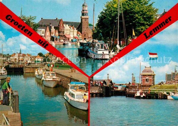 Lemmer Kirche Hafen Grachten