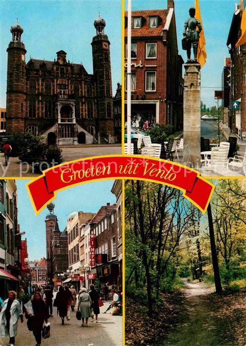 Venlo Fussgängerzone Rathaus Denkmal Stadtpar