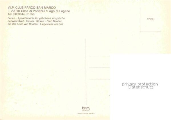 Porlezza Lago di Lugano Club Parco San Marco – Bild 2