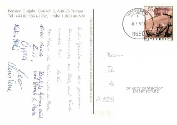 Goeriach Pension Gutjahr – Bild 2