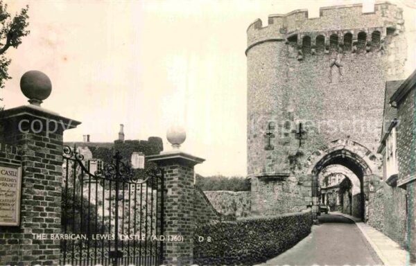 Lewes Castle the Barbican