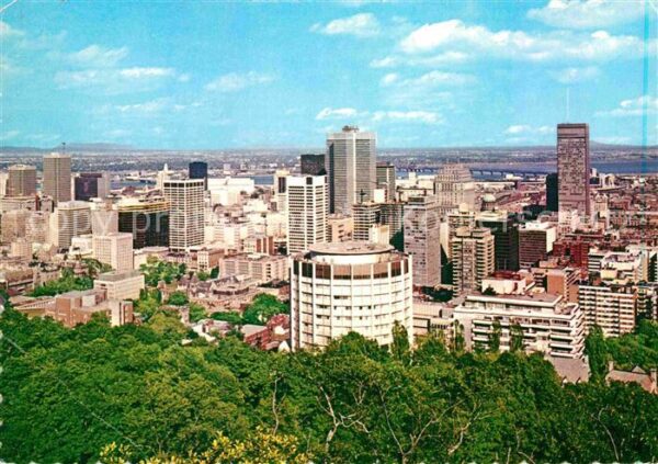 Montreal Quebec Fliegeraufnahme
