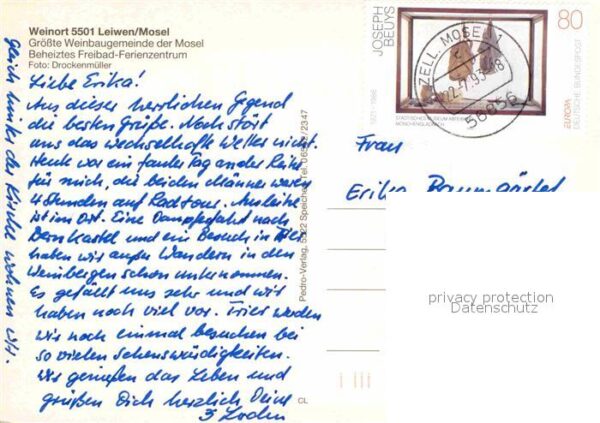 Leiwen Trittenheim Mosel Fliegeraufnahme Moselschleife – Bild 2