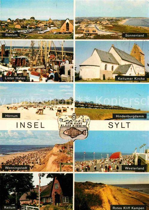Sylt Sonnenland Lister-Hafen Keitumer Kirche
