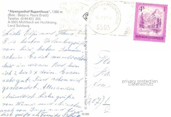 Muehlbach Hochkoenig Rupertihaus – Bild 2