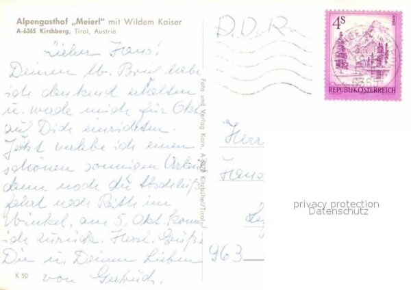 Kirchberg Tirol Alpengasthof Meierl mit Wildem Kaiser – Bild 2