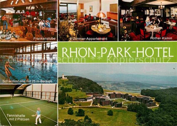 Roth Rhoen-Grabfeld Rhön-Park-Hotel Tennis Schwimmbad Frank