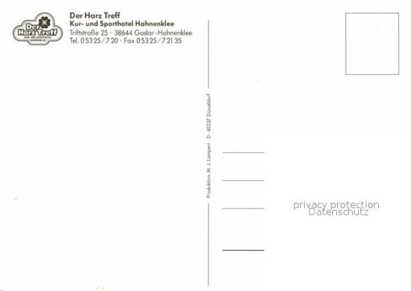 Goslar Hahnenklee Harz-Treff Kurhotel Pferdeku – Bild 2