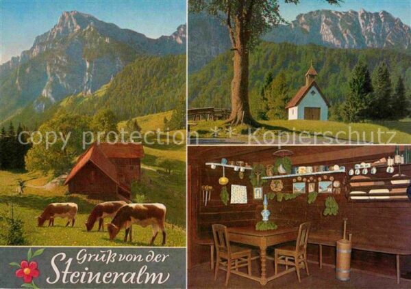 Inzell Steineralm am Hochstaufen Mittelstaufen