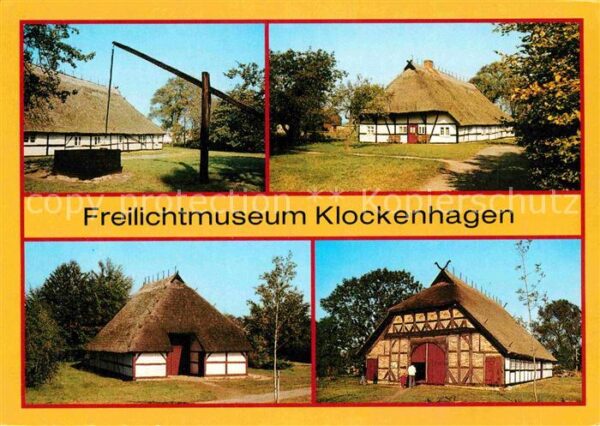 Klockenhagen Ziebrunnen Bauernhäuser