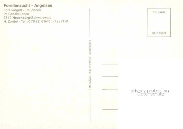 Neuenbuerg Enz Angelsee Forellenzug Restaurant Zur alt – Bild 2