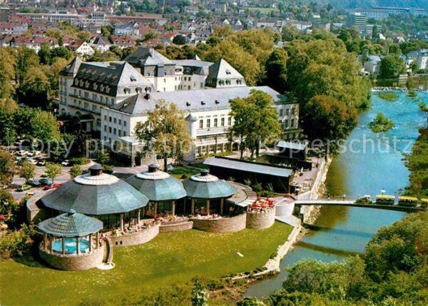 Bad Kreuznach Fliegeraufnahme Crucenia Kurthermen Ste