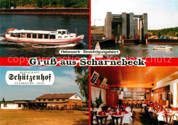 Scharnebeck Lueneburg Hebewerk Restaurant Schützenhof
