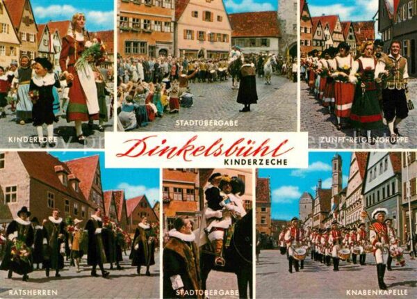 Dinkelsbuehl Knabenkapelle Ratsherren Stadtübergabe