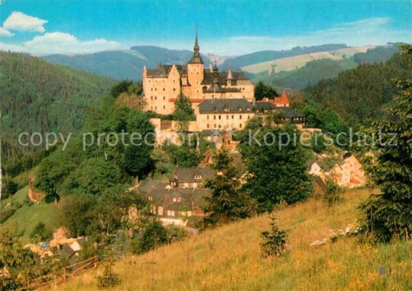 Frankenwald Region Burg Lauenstein