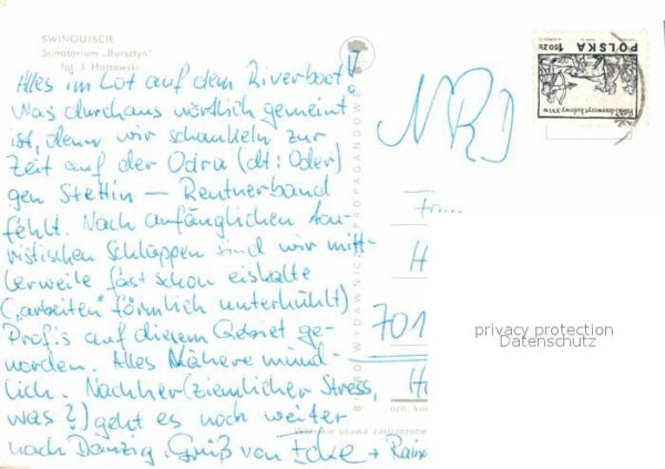 Swinoujscie Swinemuende Sanatorium Bursztyn – Bild 2