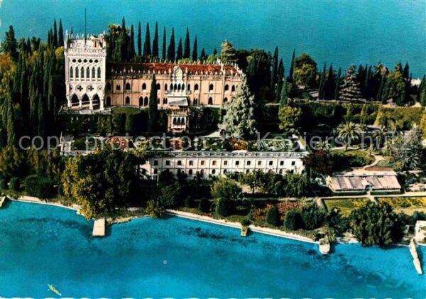 Lago di Garda Fliegeraufnahme Villa Borghese