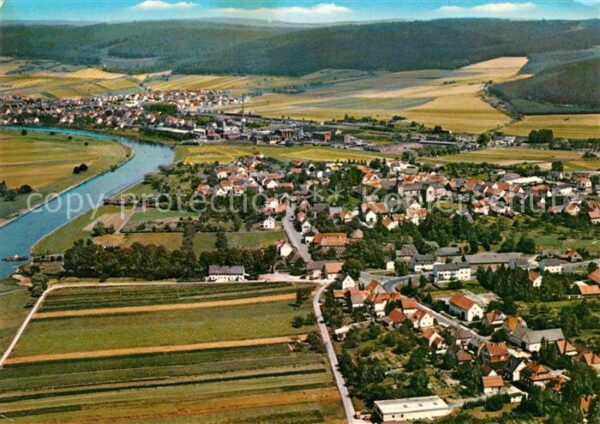 Lippoldsberg Fliegeraufnahme Weserbergland