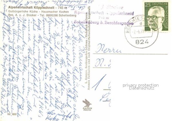 Schellenberg Marktschellenberg Alpenwirtschaft Köpplschneit – Bild 2
