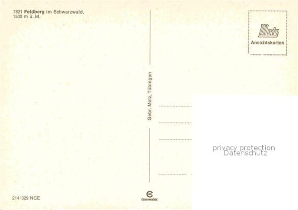 Feldberg Schwarzwald Bismarckdenkmal Sesselbahn – Bild 2