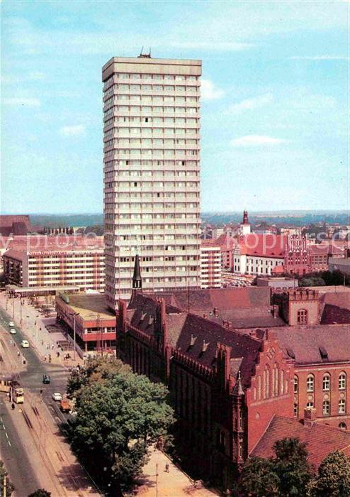 Frankfurt Oder Blick vom Hochhaus Gubener Strasse