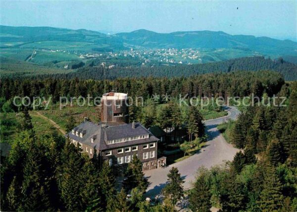 Winterberg Hochsauerland Fliegeraufnahme Restaurant Kahler Asten