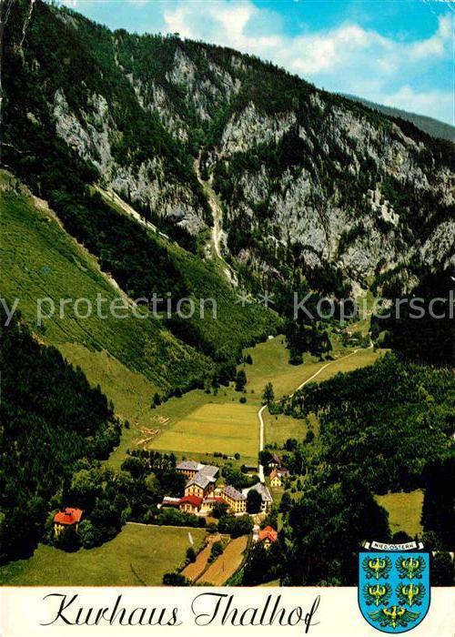 Reichenau Rax Fliegeraufnahme Kurhaus Thalhof