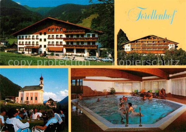 Flachau Forellenhof Hotel Restaurant Schwimmbad