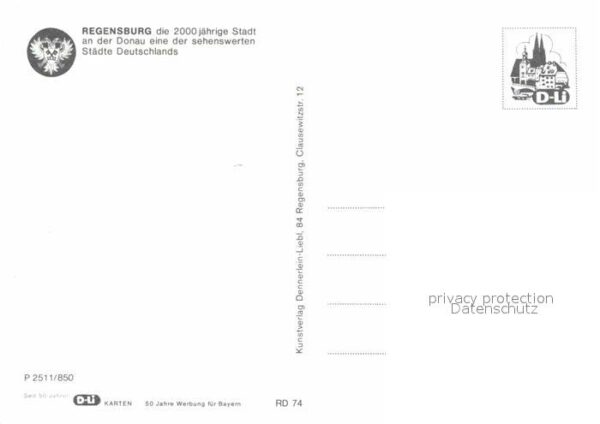 Regensburg Fliegeraufnahme Donaupartie – Bild 2