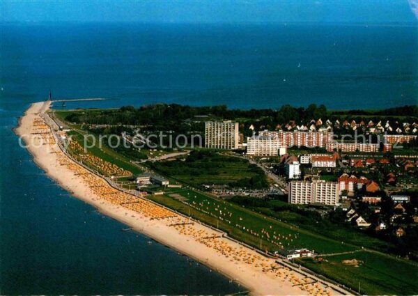 Cuxhaven Doese Nordseebad Fliegeraufnahme Strand Nordfeld