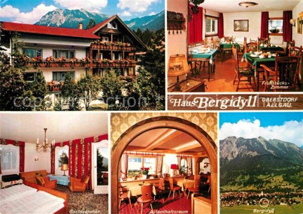 Oberstdorf Gästehaus Bergidyll