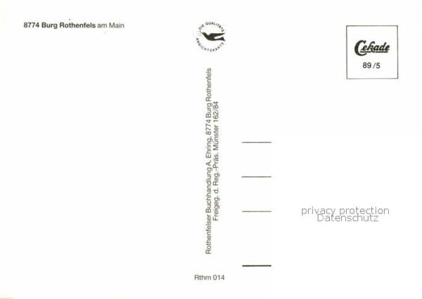 Rothenfels Unterfranken Fliegeraufnahme Burg mit Main – Bild 2