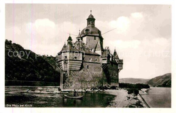 Kaub Die Pfalz Burg Pfalzgrafenstein