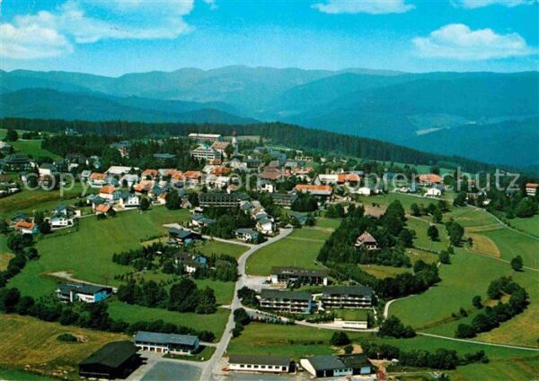 Hoechenschwand im Schwarzwald Fliegeraufnahme