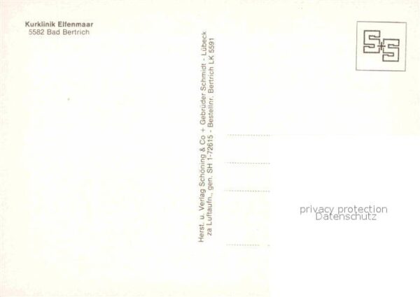 Bad Bertrich Kurklinik Elfenmaar Fliegeraufnahme – Bild 2