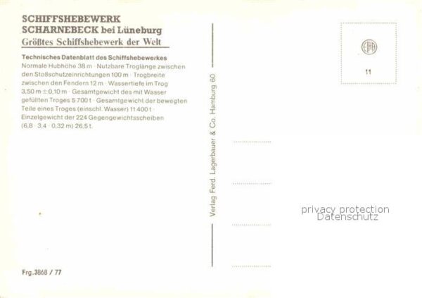 Scharnebeck Lueneburg Schiffshebewerk Fliegeraufnahme – Bild 2