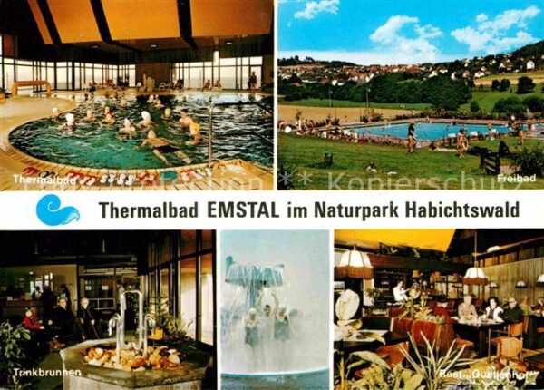 Sand Bad Emstal Thermalbad im Naturpark Habichtswald Fr