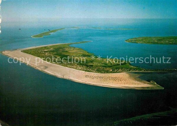 Amrum Nordseeinsel mit Westspitze Insel Föhr