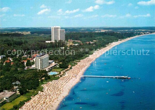 Timmendorfer Strand Ostseeheilbad Fliegeraufnahme