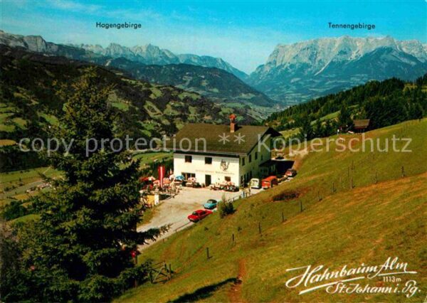 Sankt Johann Pongau Alpengasthof Hahnbaum Alm Hagengebirge