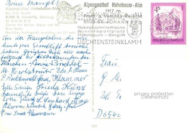 Sankt Johann Pongau Alpengasthof Hahnbaum Alm Hagengebirge – Bild 2