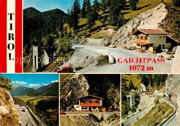 Gaichtpass Reutte Tirol Alpenpass Berggaststätte
