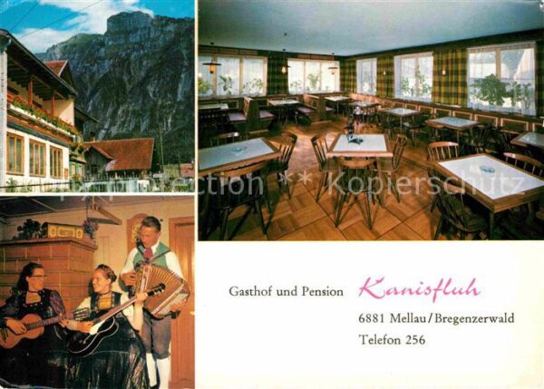 Mellau Vorarlberg Gasthof Pension Kanisfluh Hausmusik