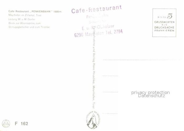 Mayrhofen Zillertal Cafe Restaurant Penkenbahn Berggaststät – Bild 2