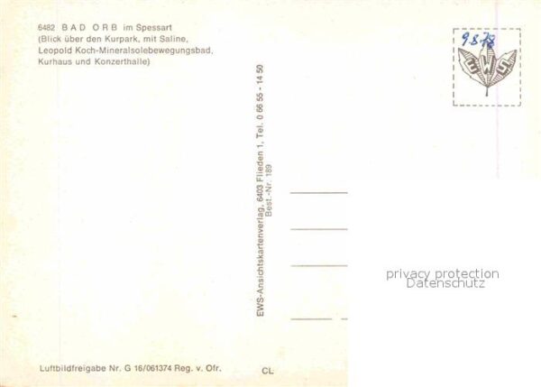 Bad Orb Kurpark Saline Leopold Koch Bewegungsba – Bild 2