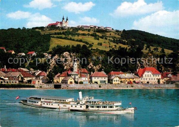 Marbach Donau Maria Taferl Wallfahrtsort Dampfer