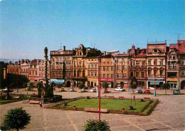Broumov Braunau Boehmen Mirove namesti Friedensplatz
